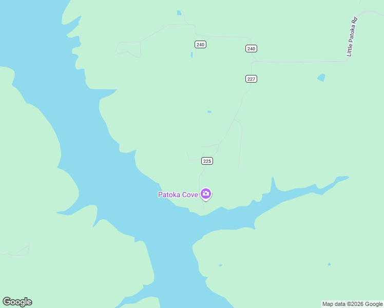 map of restaurants, bars, coffee shops, grocery stores, and more near 6020 Little Patoka Road in Taswell