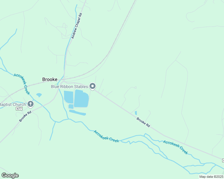 map of restaurants, bars, coffee shops, grocery stores, and more near 1849 Brooke Road in Stafford
