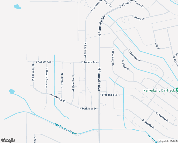 map of restaurants, bars, coffee shops, grocery stores, and more near 1280 N Ladonia Dr in Pueblo