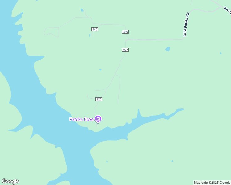 map of restaurants, bars, coffee shops, grocery stores, and more near 3433 Patoka Downs Lane in Taswell