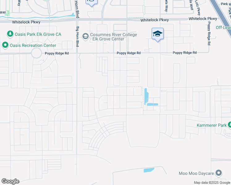 map of restaurants, bars, coffee shops, grocery stores, and more near 8440 Poppy Ridge Road in Elk Grove
