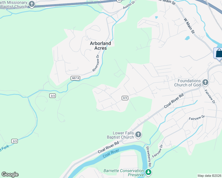 map of restaurants, bars, coffee shops, grocery stores, and more near 38 County Route 3/3 in Saint Albans