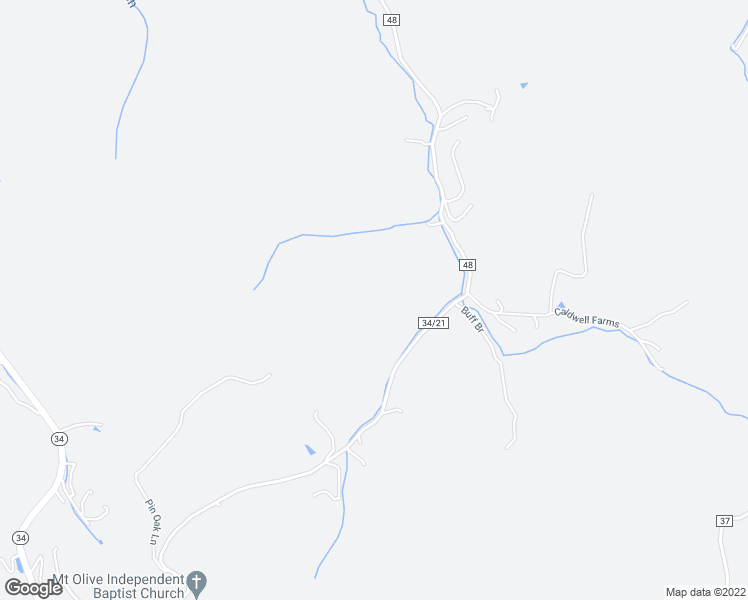 map of restaurants, bars, coffee shops, grocery stores, and more near 1483 County Route 34/21 in Hurricane