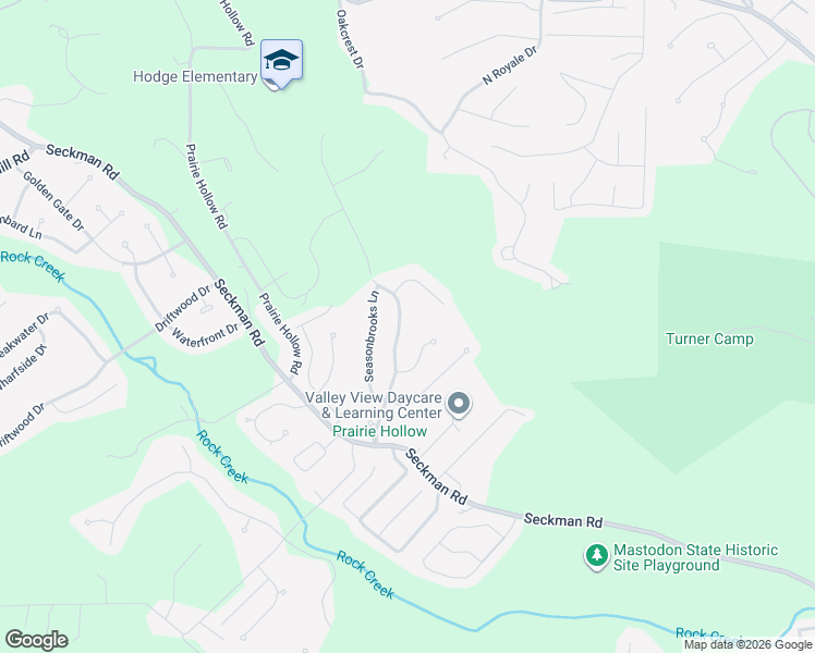 map of restaurants, bars, coffee shops, grocery stores, and more near 5156 Saddlebrook Parkway in Imperial