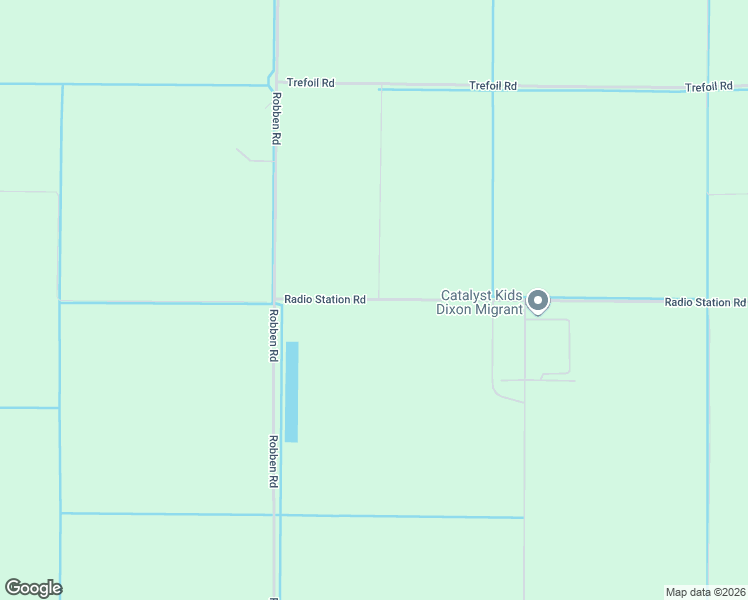 map of restaurants, bars, coffee shops, grocery stores, and more near 7245 Radio Station Road in Dixon