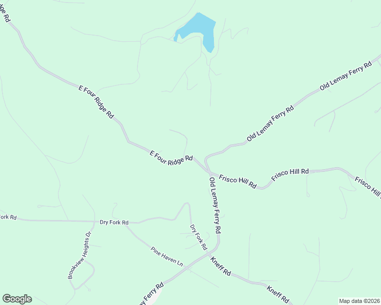 map of restaurants, bars, coffee shops, grocery stores, and more near 3533 East Four Ridge Road in Imperial