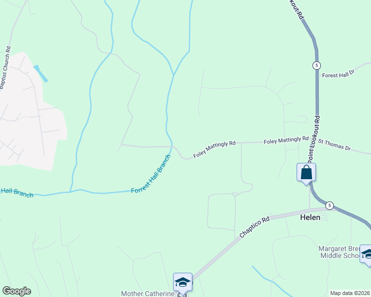 map of restaurants, bars, coffee shops, grocery stores, and more near 38842 Foley Mattingly Road in Mechanicsville