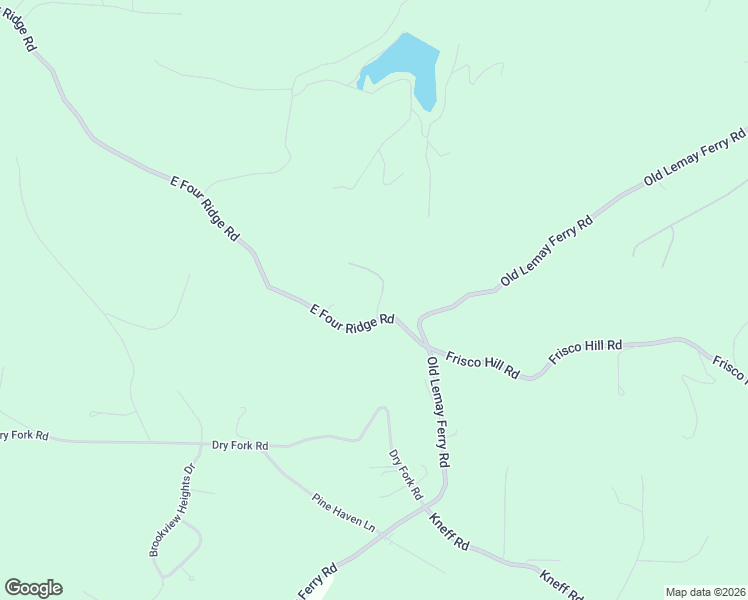 map of restaurants, bars, coffee shops, grocery stores, and more near 3533 East Four Ridge Road in Imperial