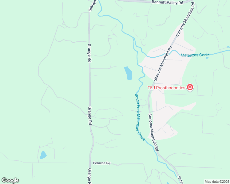 map of restaurants, bars, coffee shops, grocery stores, and more near 4436 Grange Road in Santa Rosa
