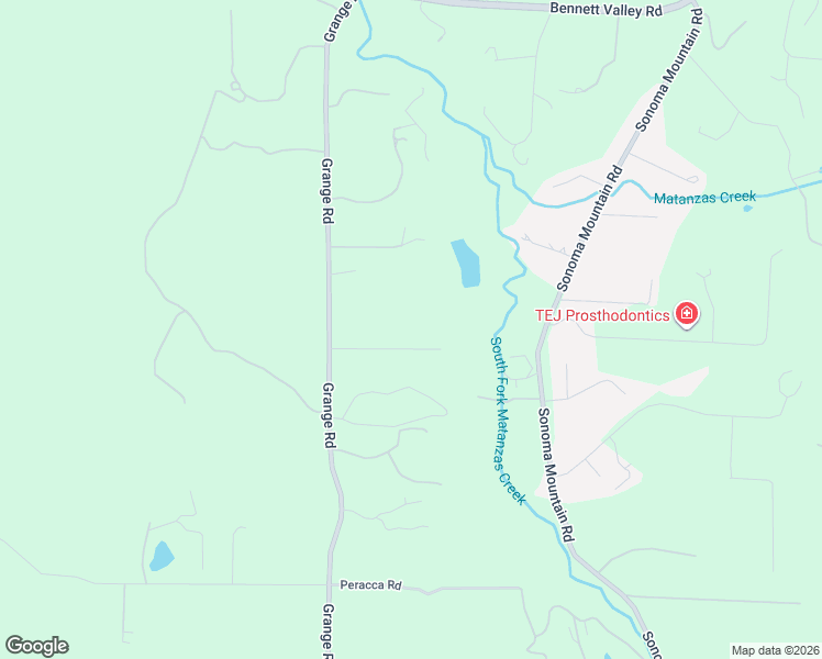 map of restaurants, bars, coffee shops, grocery stores, and more near 4436 Grange Road in Santa Rosa