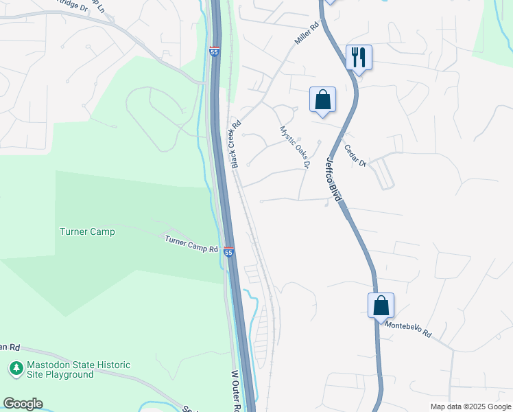 map of restaurants, bars, coffee shops, grocery stores, and more near 1078 Autumn Oaks Drive in Imperial
