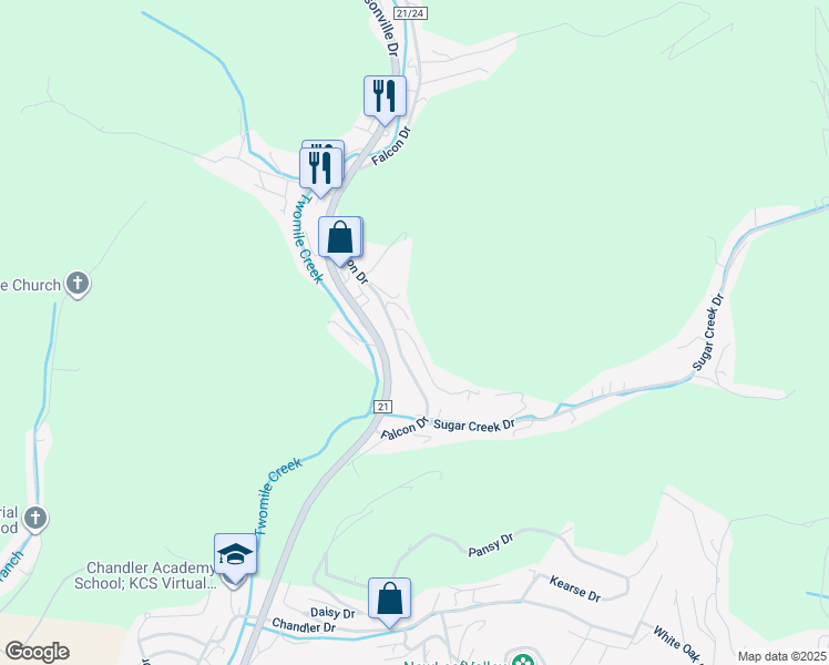 map of restaurants, bars, coffee shops, grocery stores, and more near 1890 Corvair Dr in Charleston