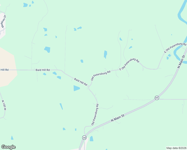 map of restaurants, bars, coffee shops, grocery stores, and more near 1600-1748 Old Petersburg Road in Princeton
