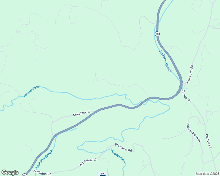 map of restaurants, bars, coffee shops, grocery stores, and more near 18450 Sugar Loaf Road in Jackson