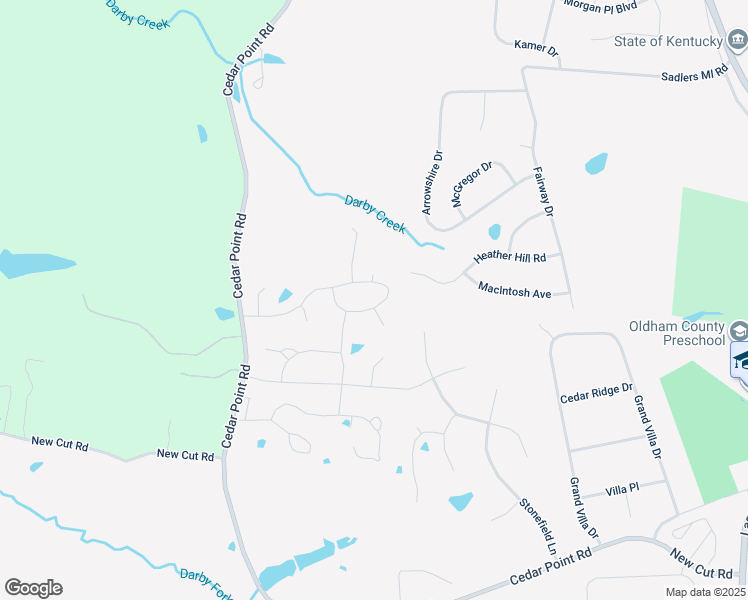 map of restaurants, bars, coffee shops, grocery stores, and more near 3015 Heather Green Boulevard in La Grange