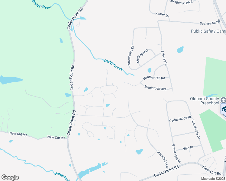 map of restaurants, bars, coffee shops, grocery stores, and more near 3001 Heather Green Boulevard in La Grange
