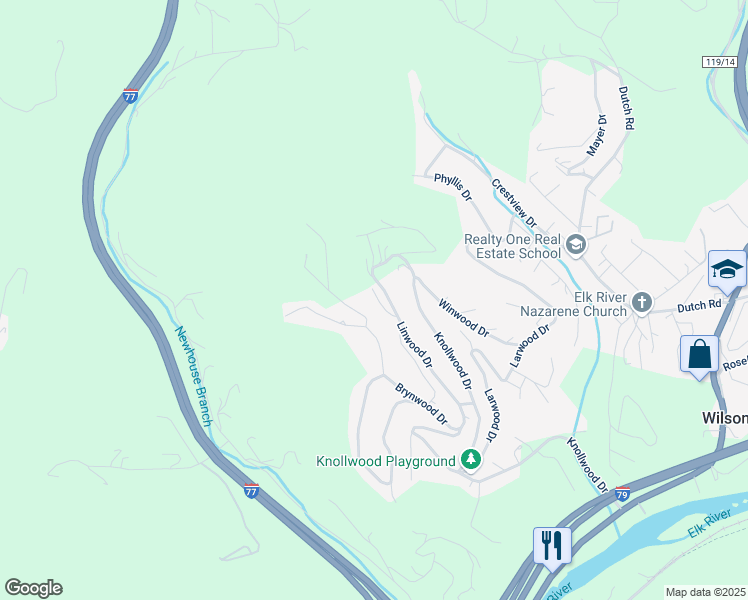map of restaurants, bars, coffee shops, grocery stores, and more near 349 Linwood Drive in Charleston