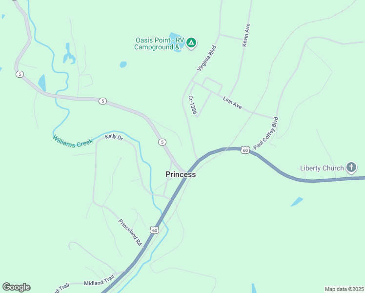 map of restaurants, bars, coffee shops, grocery stores, and more near 12128 Shelton Lane in Ashland