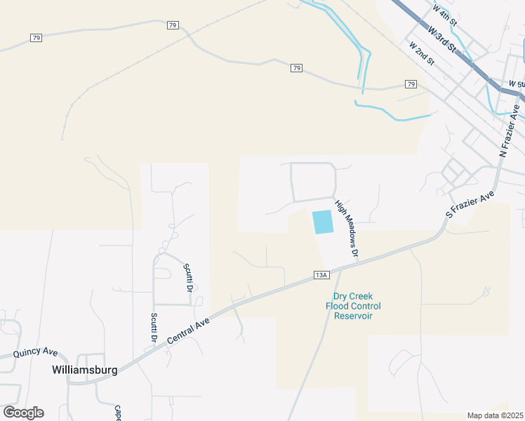 map of restaurants, bars, coffee shops, grocery stores, and more near 156 High Meadows Drive in Florence