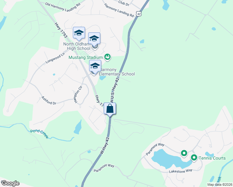map of restaurants, bars, coffee shops, grocery stores, and more near 12419 U.S. 42 in Prospect