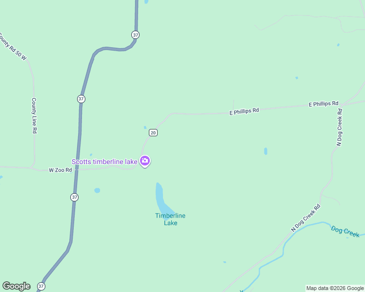 map of restaurants, bars, coffee shops, grocery stores, and more near 771 East Phillips Road in English