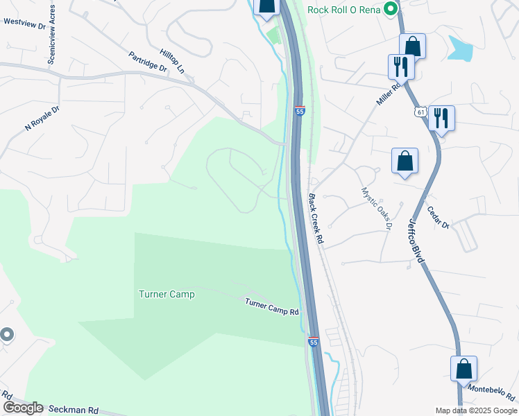 map of restaurants, bars, coffee shops, grocery stores, and more near 5479 Lakewood Terrace in Imperial