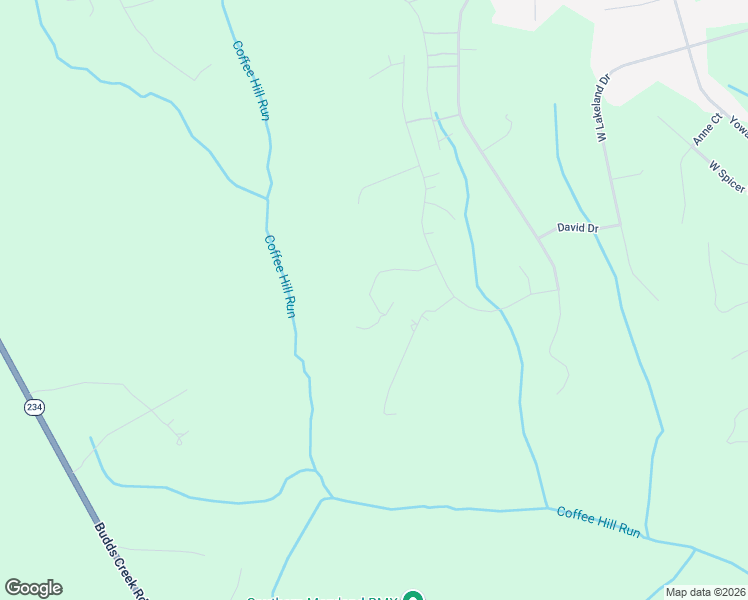 map of restaurants, bars, coffee shops, grocery stores, and more near 26400 Hummingbird Way in Mechanicsville