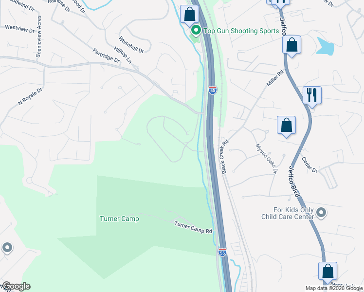 map of restaurants, bars, coffee shops, grocery stores, and more near 1516 Lakewood Landing in Imperial
