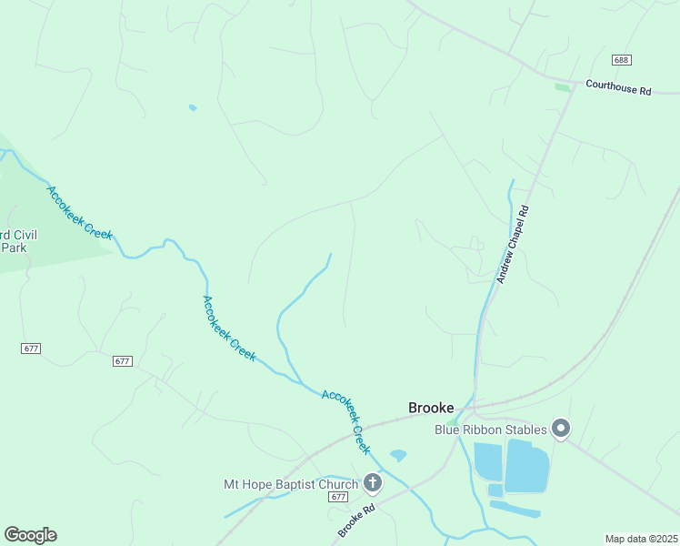 map of restaurants, bars, coffee shops, grocery stores, and more near 76 High Ridge Drive in Stafford