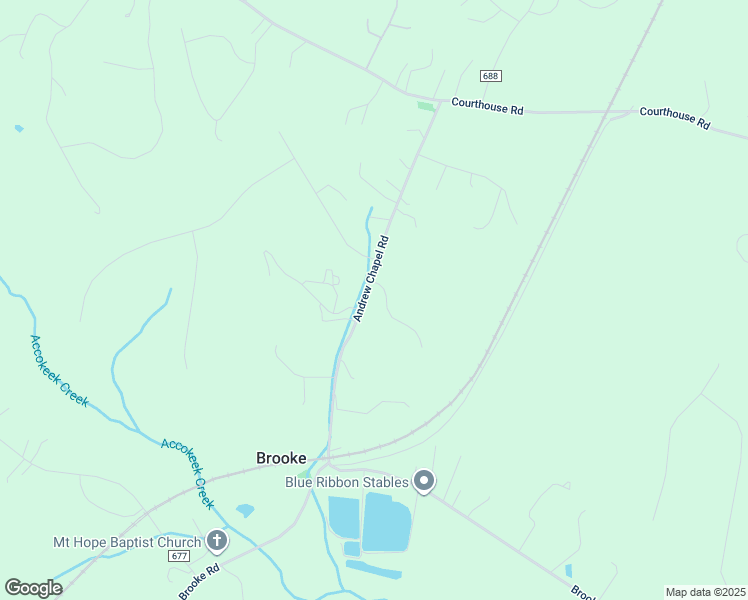 map of restaurants, bars, coffee shops, grocery stores, and more near 2 Chapel Ridge Court in Stafford