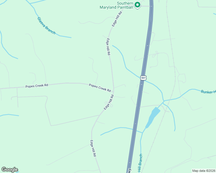map of restaurants, bars, coffee shops, grocery stores, and more near 12395 Popes Creek Road in Newburg
