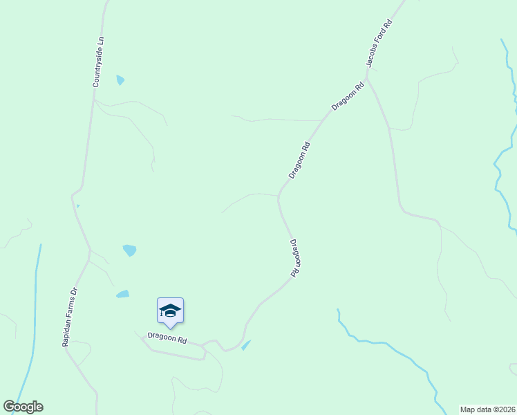 map of restaurants, bars, coffee shops, grocery stores, and more near 22322 Dragoon Road in Lignum