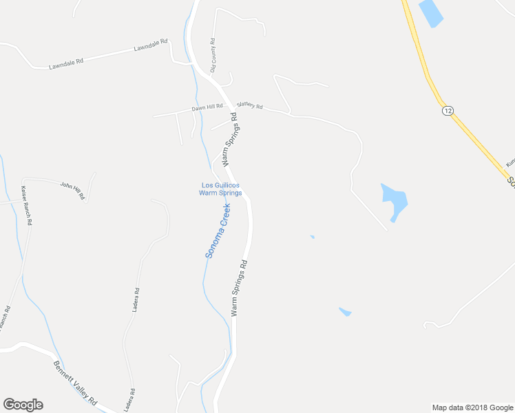 map of restaurants, bars, coffee shops, grocery stores, and more near 1730 Warm Springs Road in Glen Ellen