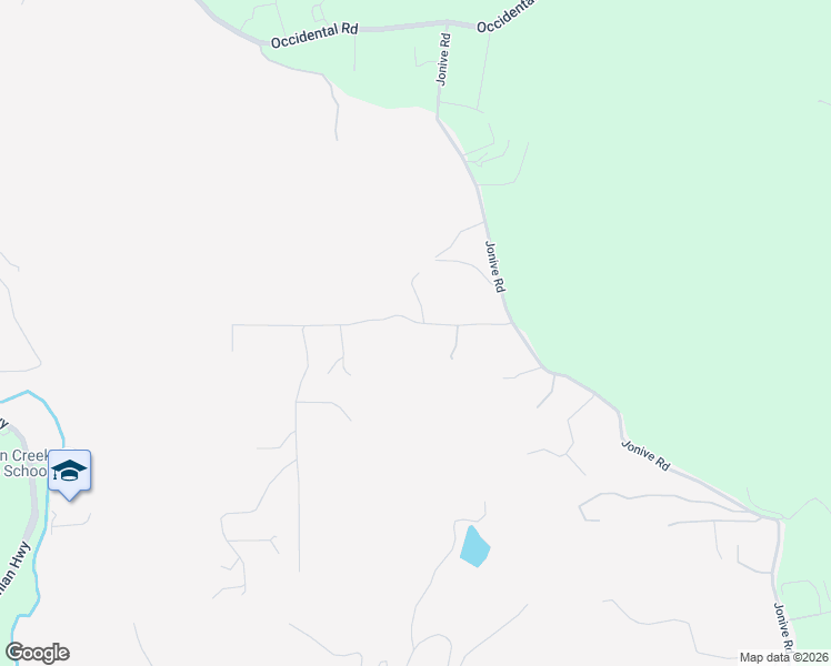 map of restaurants, bars, coffee shops, grocery stores, and more near 12195 Fiori Lane in Sebastopol