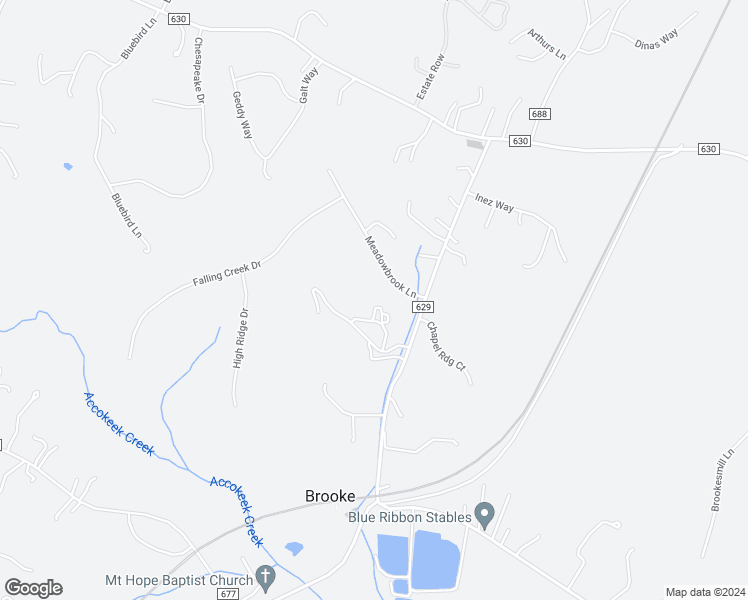 map of restaurants, bars, coffee shops, grocery stores, and more near 138 Andrew Chapel Road in Stafford