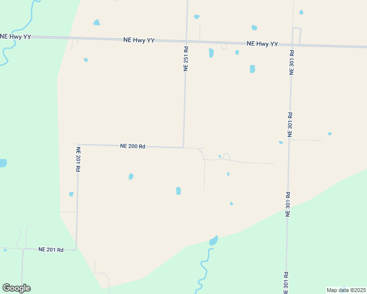 map of restaurants, bars, coffee shops, grocery stores, and more near 190 Northeast 251 Road in Clinton
