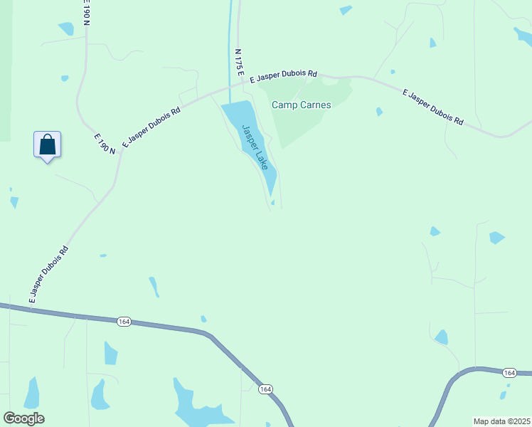 map of restaurants, bars, coffee shops, grocery stores, and more near 1103 North Idlewild Lake Road in Jasper