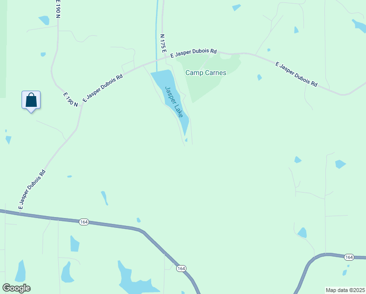 map of restaurants, bars, coffee shops, grocery stores, and more near 1103 North Idlewild Lake Road in Jasper