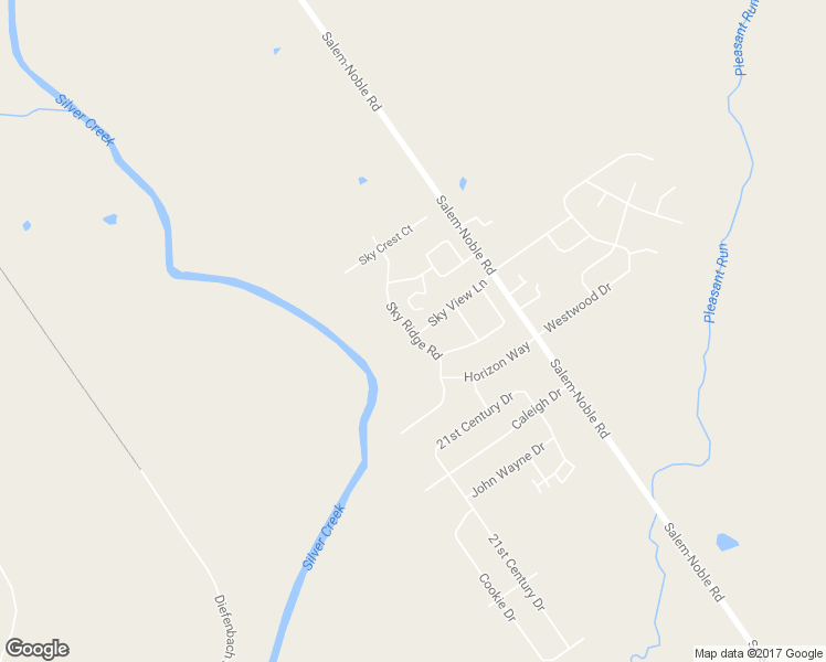 map of restaurants, bars, coffee shops, grocery stores, and more near Sky Ridge Road in Charlestown