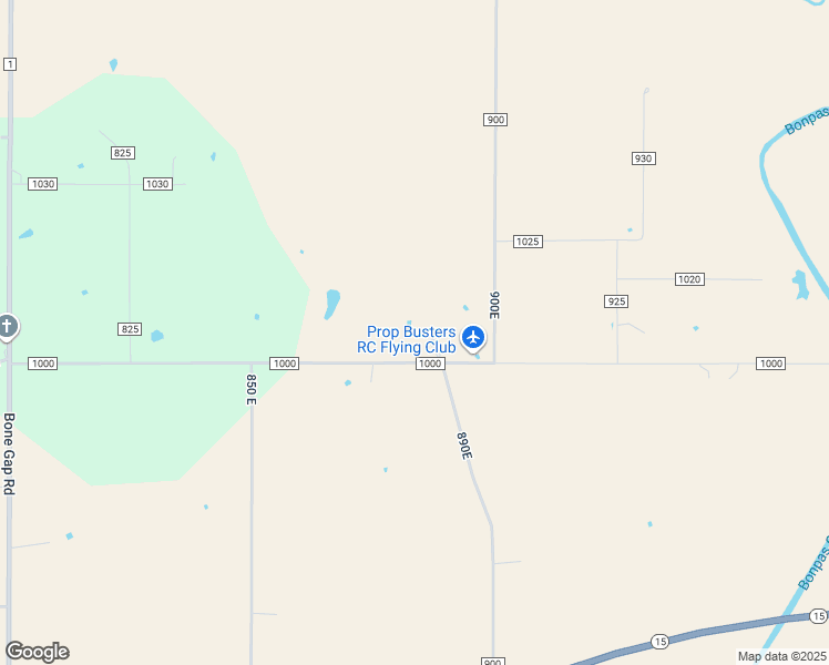 map of restaurants, bars, coffee shops, grocery stores, and more near 889 County Road 1000 in Browns