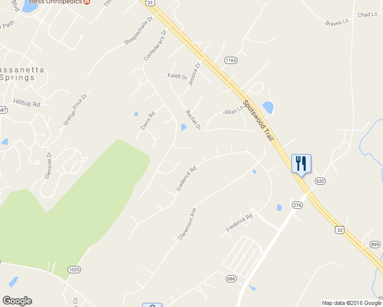 map of restaurants, bars, coffee shops, grocery stores, and more near 3987 Cavalry Lane in Penn Laird