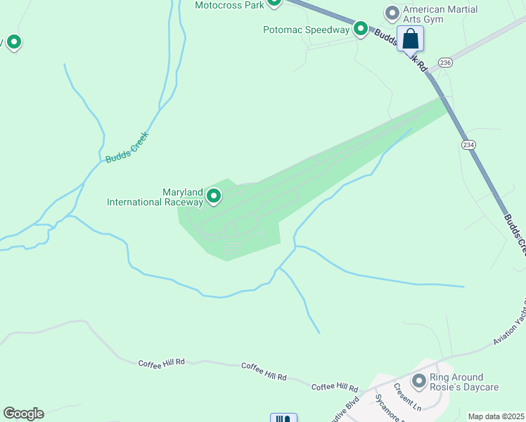 map of restaurants, bars, coffee shops, grocery stores, and more near 27861 Budds Creek Road in Mechanicsville