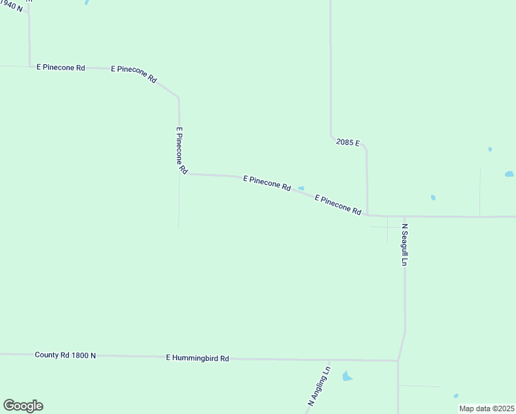 map of restaurants, bars, coffee shops, grocery stores, and more near 22163 East Needle Road in Bluford