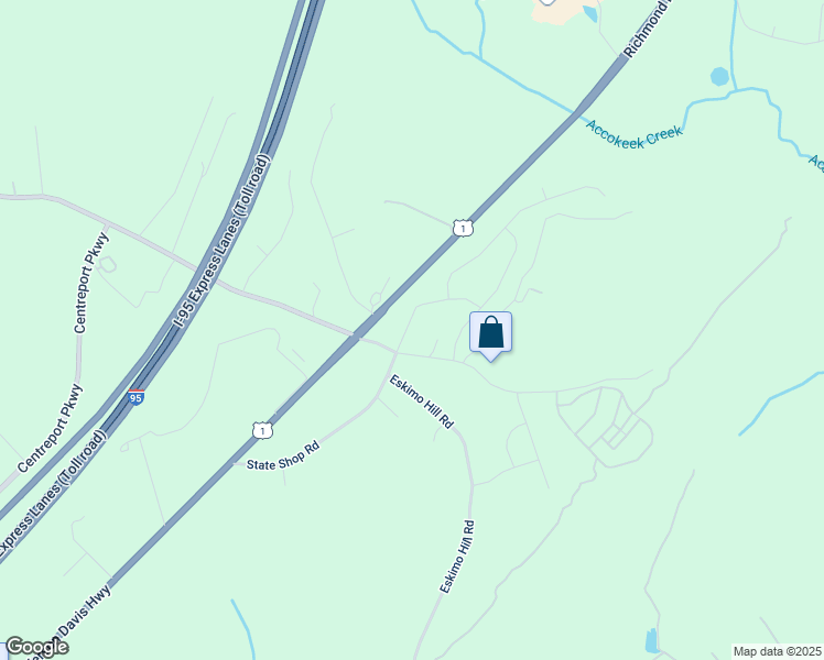 map of restaurants, bars, coffee shops, grocery stores, and more near 483 Vandegrift Road in Stafford