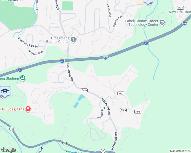 map of restaurants, bars, coffee shops, grocery stores, and more near 20 Mohawk Trail in Huntington