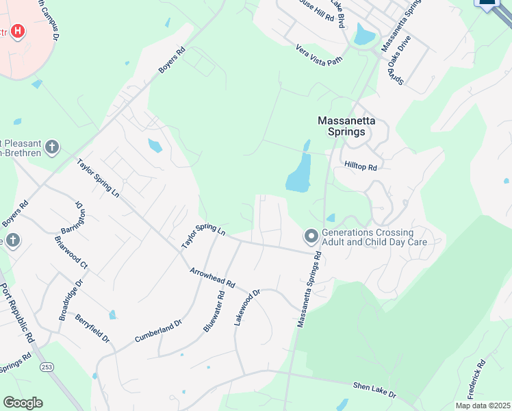 map of restaurants, bars, coffee shops, grocery stores, and more near 1110 Bluemoon Drive in Harrisonburg