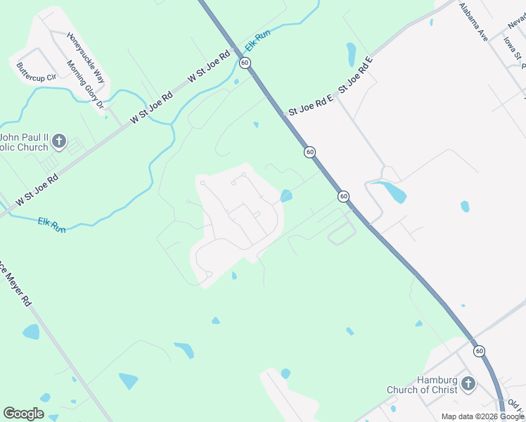 map of restaurants, bars, coffee shops, grocery stores, and more near 3403 Millan Trail in Sellersburg