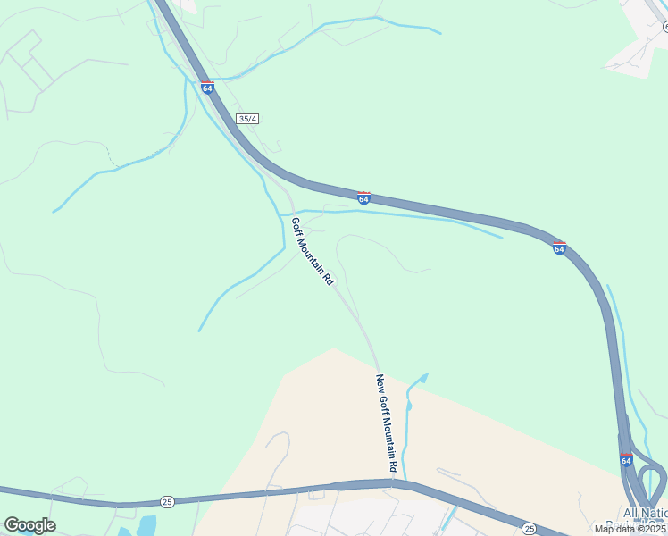 map of restaurants, bars, coffee shops, grocery stores, and more near 203 Tyler Ridge Road in Cross Lanes