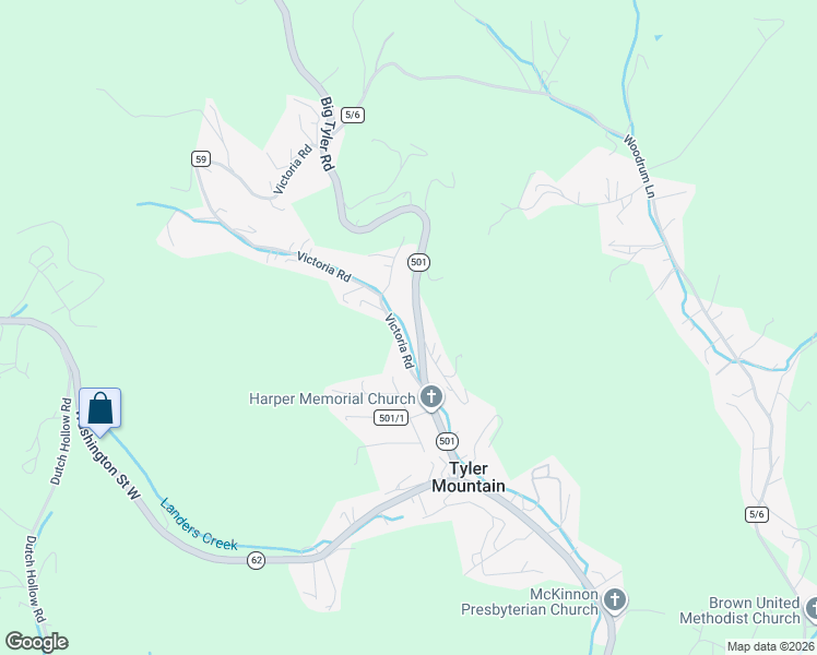 map of restaurants, bars, coffee shops, grocery stores, and more near 4556-4562 Big Tyler Rd in Charleston