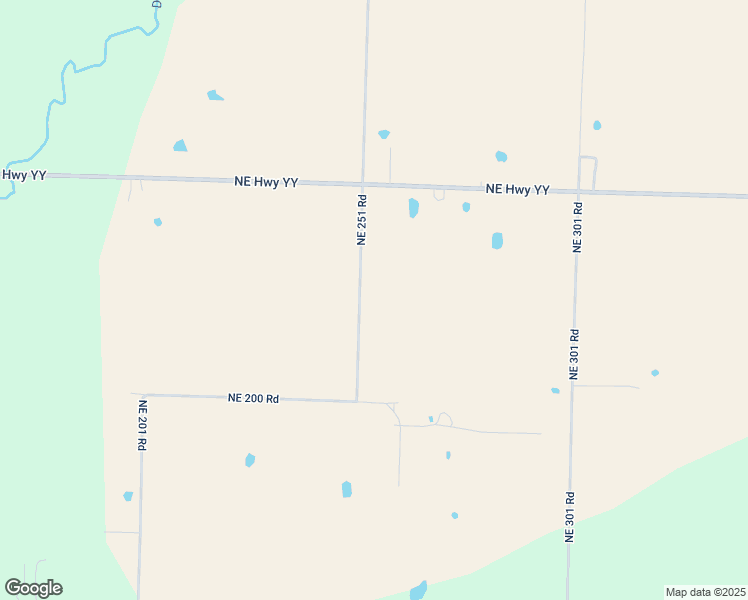 map of restaurants, bars, coffee shops, grocery stores, and more near 190-242 Northeast 251 Road in Clinton